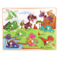 Dinoland Peg Puzzle